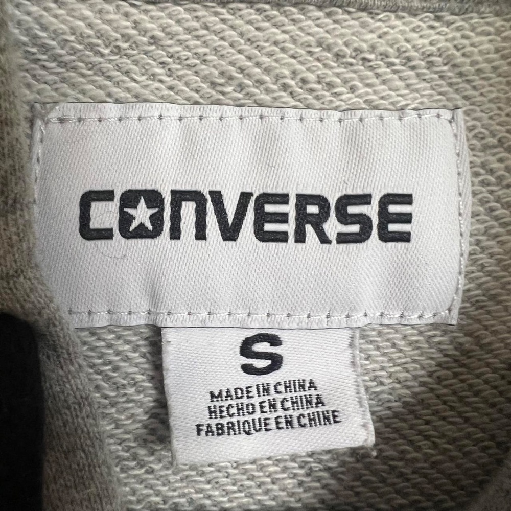 Light Grey Converse Double Zip Jacket - image 3